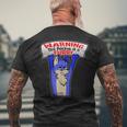 Achtung Das Person Ist Ein Furry Idea Fursona T-Shirt mit Rückendruck Geschenke für alte Männer