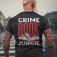 Adicto A Los Libros De Crimen True Crime Camiseta Hombre Estampado Espalda Regalos para ancianos