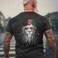 Afghanistan Afghane T-Shirt mit Rückendruck Geschenke für alte Männer