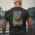 Alabama Turkey Hunting Time To Talk Turkey Men's T-shirt Back Print Gifts for Old Men