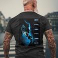 Aliens Xenomorph Retro Movie Poster T-Shirt mit Rückendruck Geschenke für alte Männer