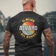 Alvaro T-Shirt mit Rückendruck Geschenke für alte Männer