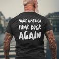 Make America Punk Rock Again Dad Tattoos Punker Ska Oi Men's T-shirt Back Print Gifts for Old Men
