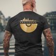 Amsterdam Skyline Musik Schallplatte Djintage Amsterdam T-Shirt mit Rückendruck Geschenke für alte Männer