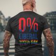 Anti Liberal Lgbt Gay Cool Pro Republicans Men's T-shirt Back Print Gifts for Old Men
