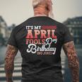April Fools Day Birthday Born In April Joke Men's T-shirt Back Print Gifts for Old Men