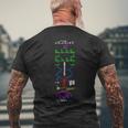 Arecibo Message Space Exploration Men's T-shirt Back Print Gifts for Old Men