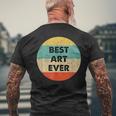 Art Name T-shirt imprimé au dos Cadeaux pour les vieillards