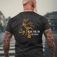 Ask Me In 8 Seconds Best Bull Rider Awesome Rodeo Men's T-shirt Back Print Gifts for Old Men