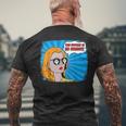Atom BombBomb T Nuclear Bomb War Men's T-shirt Back Print Gifts for Old Men