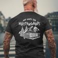 Auf Geht's Zur Hüttengaudi Apres Ski Party T-Shirt mit Rückendruck Geschenke für alte Männer