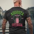 Augusta Georgia Coquette Golf Tournament Bows Social Club Men's T-shirt Back Print Gifts for Old Men