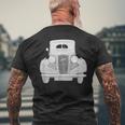 Austin Vintage British Car From The 1930S Men's T-shirt Back Print Gifts for Old Men