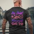Aw Ship It's A Girls Trip Cruise 2024 Vacation Matching Men's T-shirt Back Print Gifts for Old Men