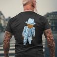 Baby In A Blue Suit Dank Meme Men's T-shirt Back Print Gifts for Old Men