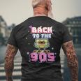 Back To The 90S 90Er Jahre Kleidung Kostüm Outfit S T-Shirt mit Rückendruck Geschenke für alte Männer