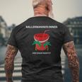 BallermannerInnen Der Eimer Wartet S T-Shirt mit Rückendruck Geschenke für alte Männer