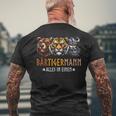 Bärtigermann Alles In Ein Bear Tiger Maniking T-Shirt mit Rückendruck Geschenke für alte Männer