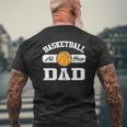 Basketball Dad Basketball All Star Dad Mens Back Print T-shirt Gifts for Old Men