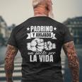 Bautizo Padrino Y Ahijado Un Pacto Por Laida Camiseta Hombre Estampado Espalda Regalos para ancianos