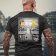 Beavis And Butt-Head School Is For Learning Men's T-shirt Back Print Gifts for Old Men
