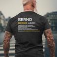 Bernd Anders Als Die Anderen Bahnbrechend Intelligent T-Shirt mit Rückendruck Geschenke für alte Männer