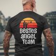 Best Angel Team For Angler Dad And Son Partner Look T-Shirt mit Rückendruck Geschenke für alte Männer