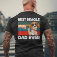 Best Beagle Dad Ever Best Beagle Dogs Dadintage T-Shirt mit Rückendruck Geschenke für alte Männer