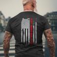 Best Bonus Dad Ever Amerikanische Usa-Flaggeatertagsgeschenk Papa T-Shirt mit Rückendruck Geschenke für alte Männer