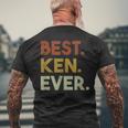 Best Ken Ever For Ken T-Shirt mit Rückendruck Geschenke für alte Männer