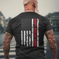 Best Uncle Ever Us Vintage Flag Patriotic Family Men Men's T-shirt Back Print Gifts for Old Men