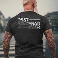 Best Wingman Ever T-Shirt mit Rückendruck Geschenke für alte Männer