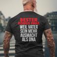 Bester Bonus Papa Weilater Sein Mehr Ausmacht Als Dna T-Shirt mit Rückendruck Geschenke für alte Männer