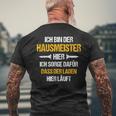 Bester Hausmeister Best Caretaker T-Shirt mit Rückendruck Geschenke für alte Männer