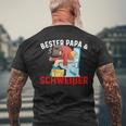 Bester Papa & Schweißer T-Shirt mit Rückendruck Geschenke für alte Männer