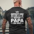 With Bester Papa Der Welt T-Shirt mit Rückendruck Geschenke für alte Männer