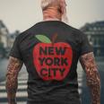 The Big Apple Is New York City Graphic Men's T-shirt Back Print Gifts for Old Men