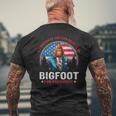 Bigfoot For President Believe Vote Elect Sasquatch Candidate Men's T-shirt Back Print Gifts for Old Men