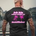 Bin Schon Wieder Im Inselfieber Party Outfit Mallorca Summer T-Shirt mit Rückendruck Geschenke für alte Männer