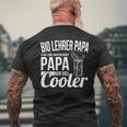 Bio Lehrer Papa Spruch Sportlehrer Gymnasium Lehrerin T-Shirt mit Rückendruck Geschenke für alte Männer