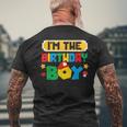 Im The Birthday Boy Game Gaming Family Matching Men's T-shirt Back Print Gifts for Old Men