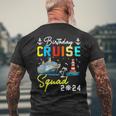Birthday Cruise Squad 2024 Matching Cruise Ship Birthday Men's T-shirt Back Print Gifts for Old Men