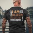 I Am Black History Strong-Proud Black History Month Men's T-shirt Back Print Gifts for Old Men