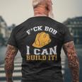 Bob Builder I Construction Worker Men's T-shirt Back Print Gifts for Old Men