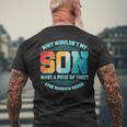 Bone Marrow Transplant Parent Donor Stem Cell Hematopoietic Men's T-shirt Back Print Gifts for Old Men