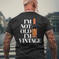 Botella Deino Clásica Divertida Con Texto I Not Old I'mintage Camiseta Hombre Estampado Espalda Regalos para ancianos