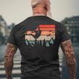 Bouldering Climbing Boulder T-Shirt mit Rückendruck Geschenke für alte Männer