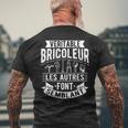 Bricoleur Bricolage Artisanal Réparateur Bricoleur T-shirt imprimé au dos Cadeaux pour les vieillards