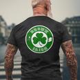 Bronx Nyc St Patrick's Paddys Day New York Irish Men's T-shirt Back Print Gifts for Old Men