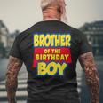 Brother Of The Birthday Boy Toy Story Decorations Men's T-shirt Back Print Gifts for Old Men